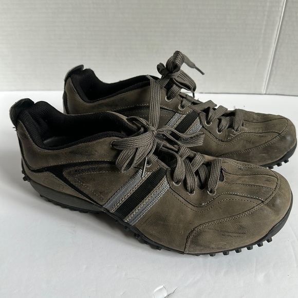 Skechers Trade Mark 92 Leather Oxford Sneakers Men’s Size...